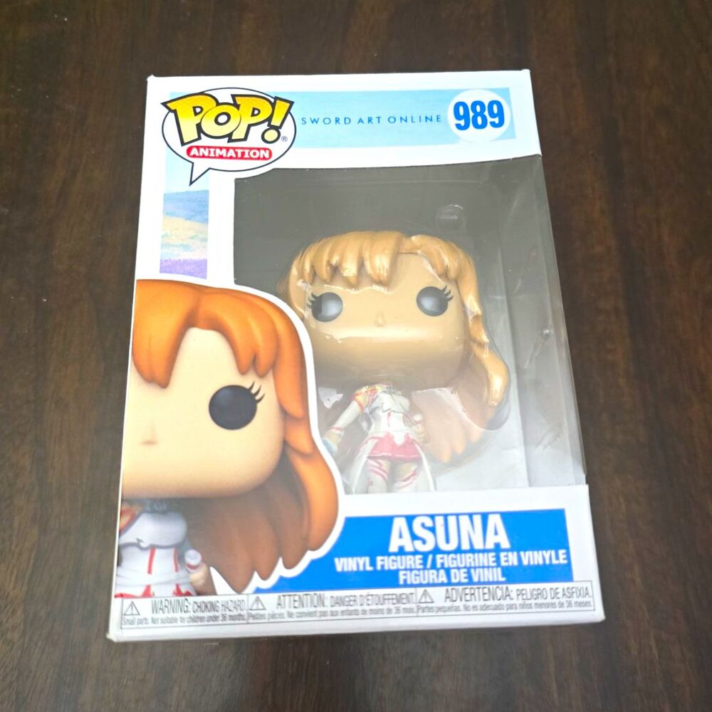Funko Pop! Animation Sword Art Online Asuna #989 Vinyl Figure 2021 DRM210603